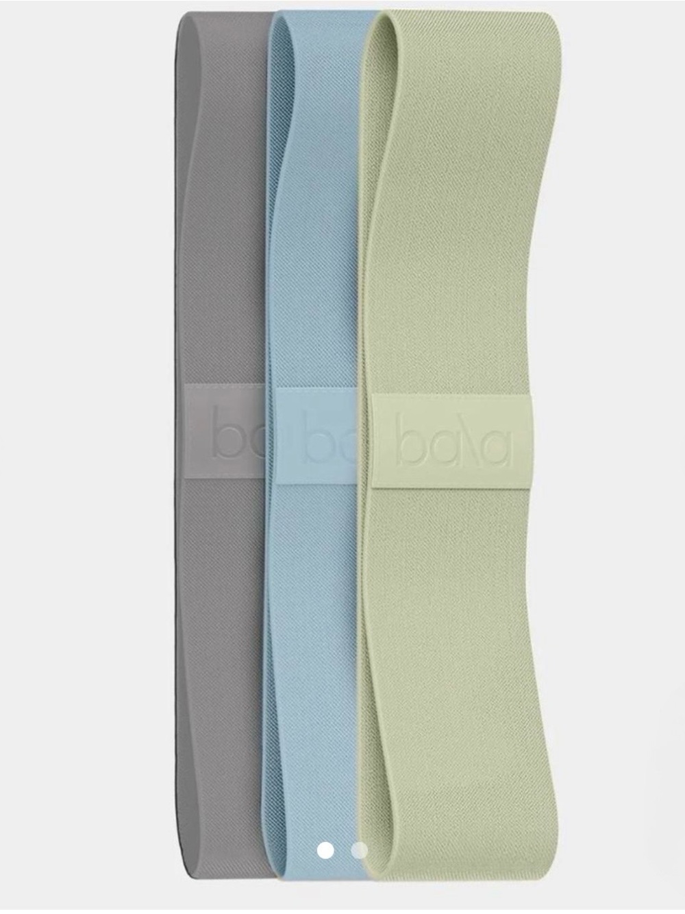 Bala Bands 3 Pack Resistance Loop Bands Assorted Colors New Sealed